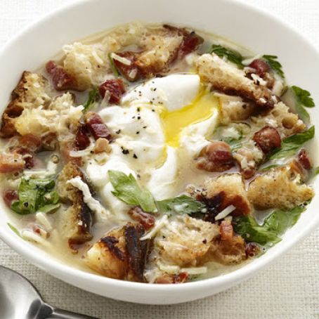 Bacon and Egg Soup