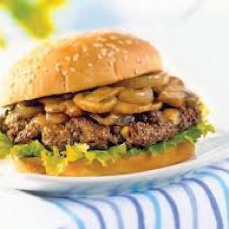 Inside Out Sirloin Cheeseburgers