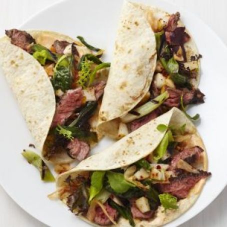 Korean Beef Tacos with Chicken Variation