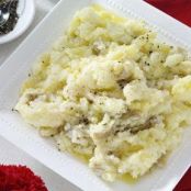 Chunky Garlic Mashed Potatoes