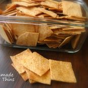 Home Cooking In Montana: Homemade Wheat Thin Crackers...King Arthur Flour