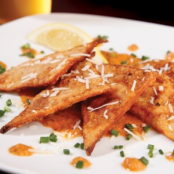 Crab-Stuffed Wontons in Manzanita Blonde Creamy Tomato Sauce