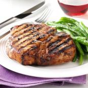 Zesty grilled chops