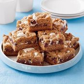 S'mores cookie bars