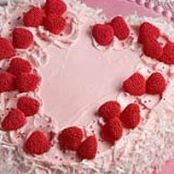 Coconut Heart Dream Cake