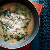 Sweet Brown Rice Risotto with Kale and Cremini