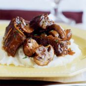 Slow-braised Beef Stew with Mushrooms