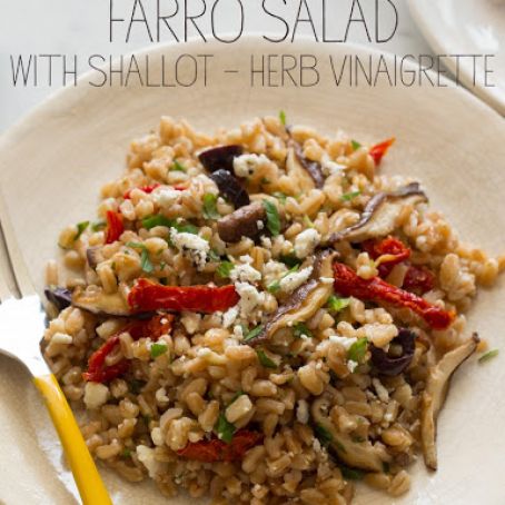 RICE - Mediterranean Style Farro Salad