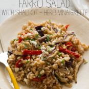 RICE - Mediterranean Style Farro Salad