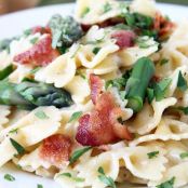 Bacon Asparagus Pasta