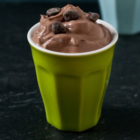 Chocolate Chocolate Chip Yogurt Dip
