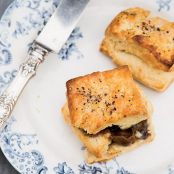 Black Pepper Biscuits with Bourbon-Molasses Butter