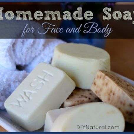 Handmade All Natural Soap For Face & Body