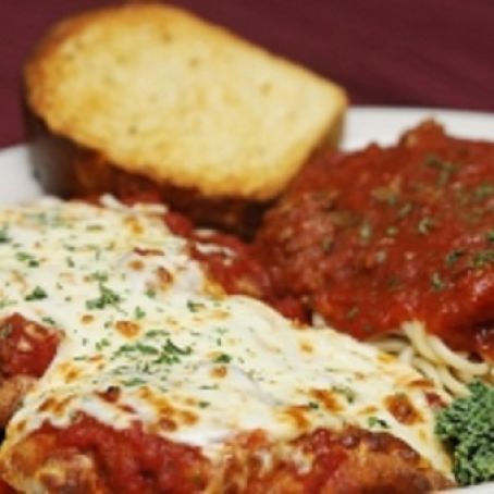 Garlic Pepper Chicken Parmesan