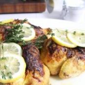 Honey Lemon Thyme Cornish Hens