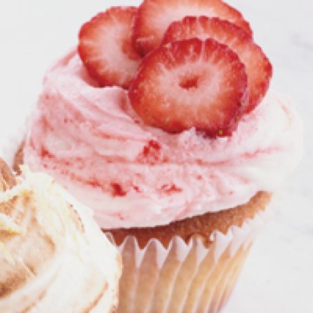 Strawberry Shortcake Cupcakes