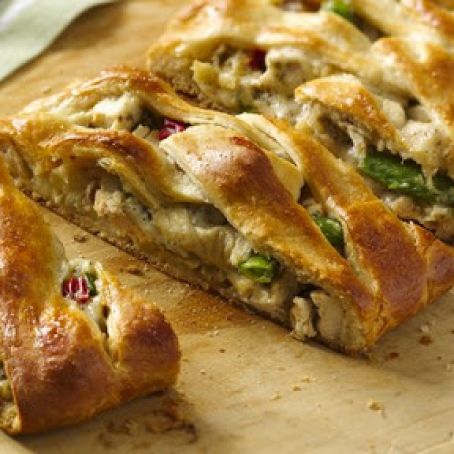 Italian Chicken Braid