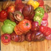 Heirloom tomato & avocado salad