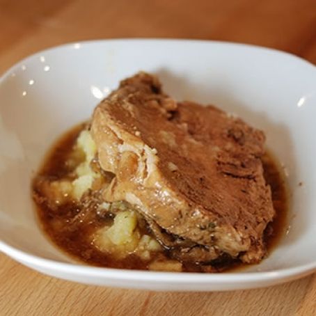 CHOPS*****Pork Chops with Dijon and Italian Dressing