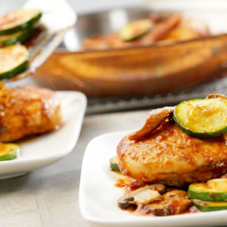 Wild Mushroom Chicken Balsamico