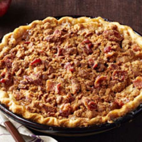 Bacon-Bourbon Apple Pie