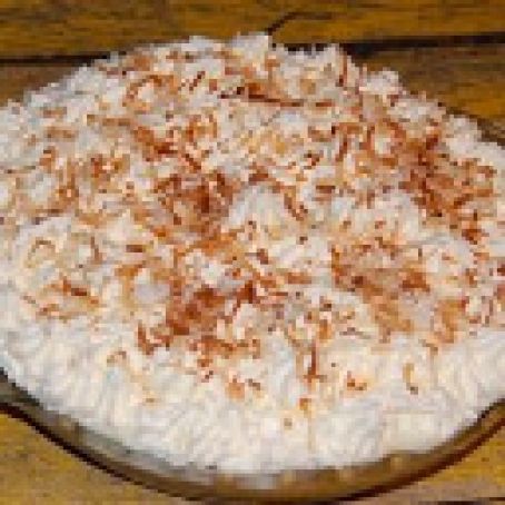 Old Fashioned Coconut Cream Pie