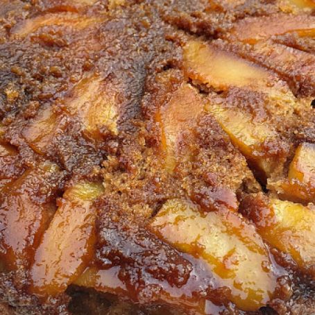 Salted Caramel Apple Cake