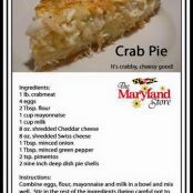 Crab Pie
