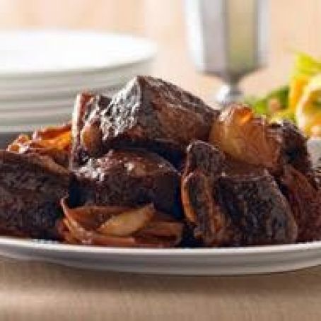 Slow Cooked Beef Short Ribs