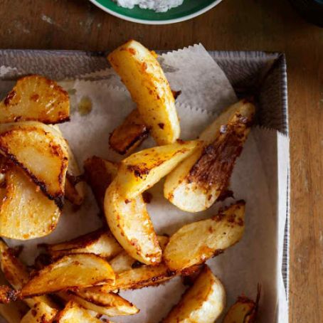 Roasted Turnips with Parmesan