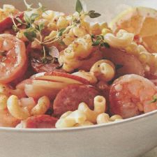 Shrimp Boil Macaroni Salad