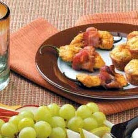 Bacon Wrapped Cajun Jalapenos