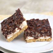 Peanut Butter Crunch S'mores Bars