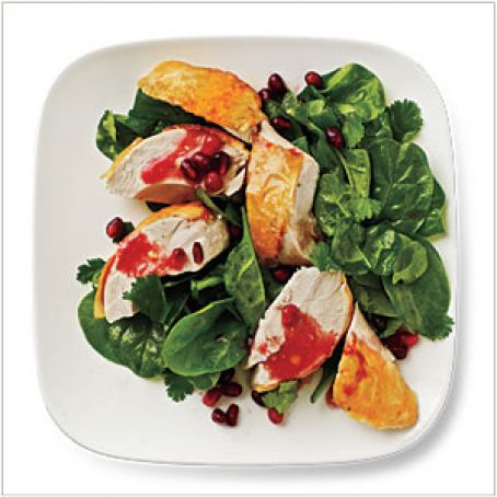 Moroccan Roasted Pomegranate Chicken