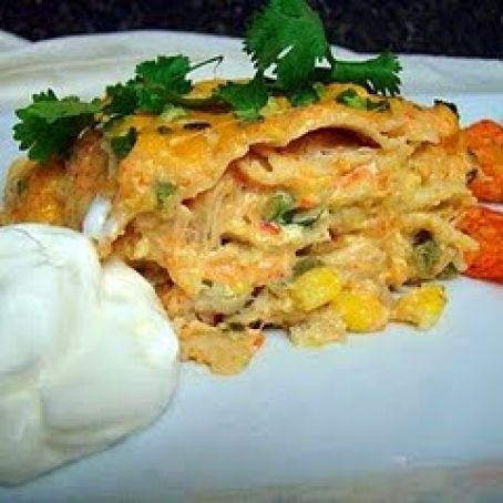 Turkey Poblano Casserole