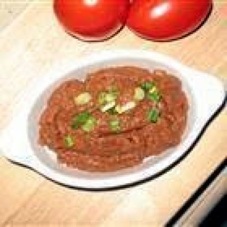 Refried Beans Without the Refry