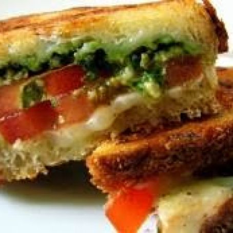 Pesto Grilled Cheese