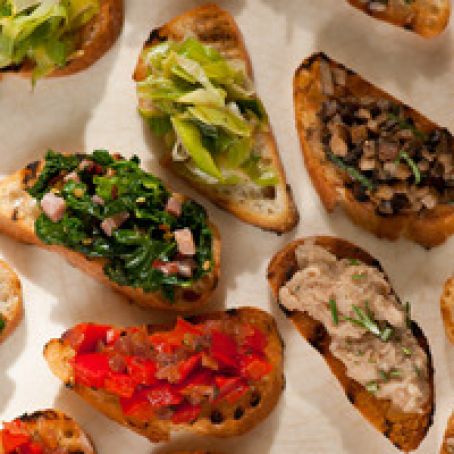 Mixed Crostini: Crostini Misti