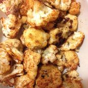 Roasted Cauliflower with Paprika