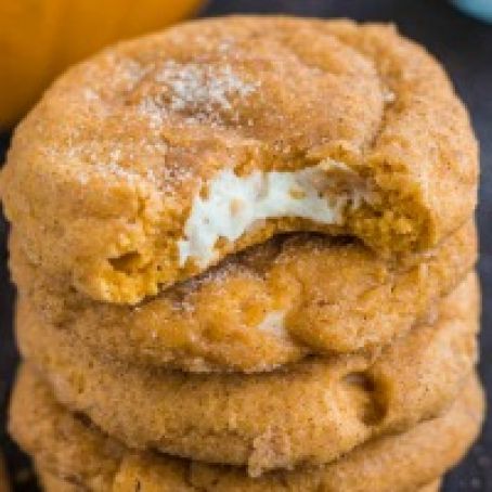 Pumpkin Cheesecake Snickerdoodles