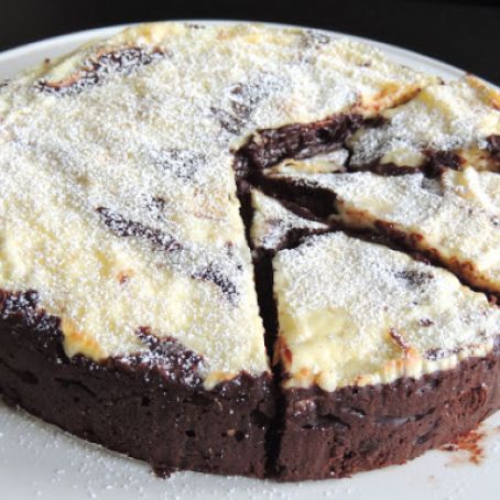 Brownie Cheesecake Cake
