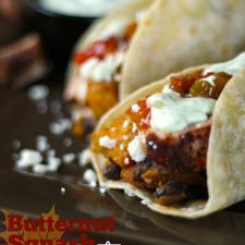 Gourmet Butternut Squash Burritos