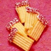 Dessert, Cookies: White-Chocolate Meltaways