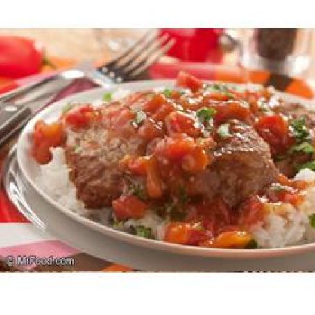 Fiesta Skillet Cubed Steak