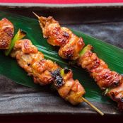 Chicken and Scallion Yakitori
