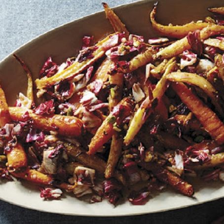 Carrot and Radicchio Salad