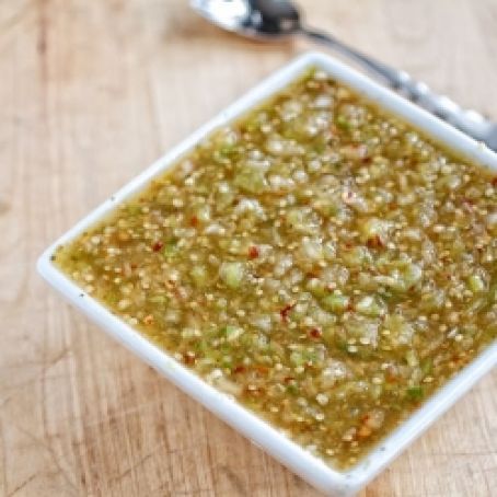 Chipotle Tomatillo Salsa