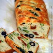 Asparagus, Olives & Sundried Tomatoes Loaf