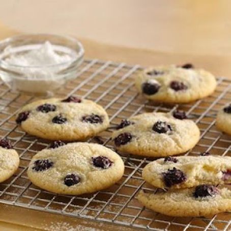 Lemon Blueberry Cheesecake Cookies