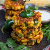 JALAPENO POPPER CORN FRITTERS